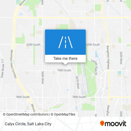 Calyx Circle map