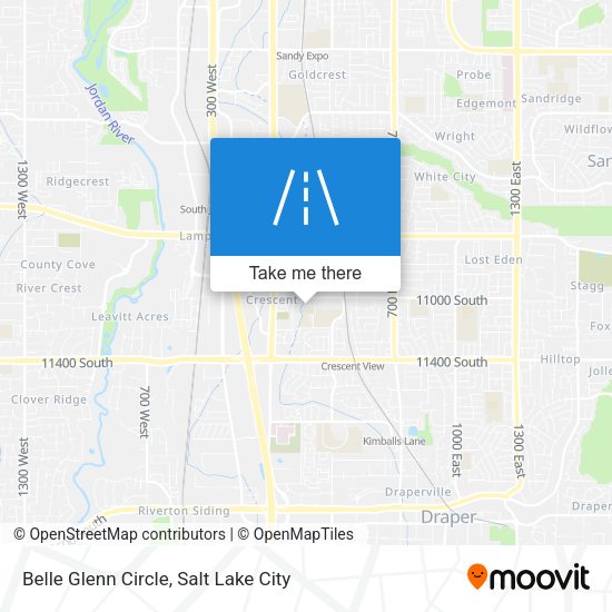 Mapa de Belle Glenn Circle
