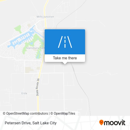 Petersen Drive map