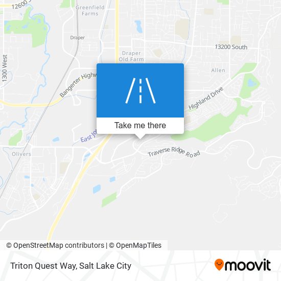 Triton Quest Way map