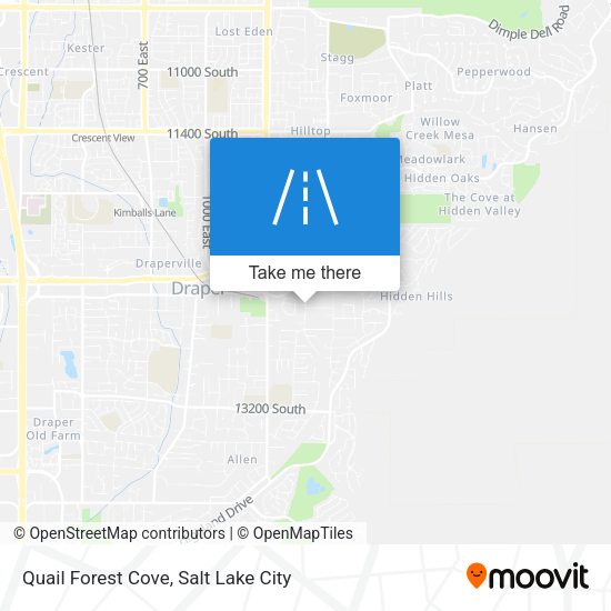 Quail Forest Cove map