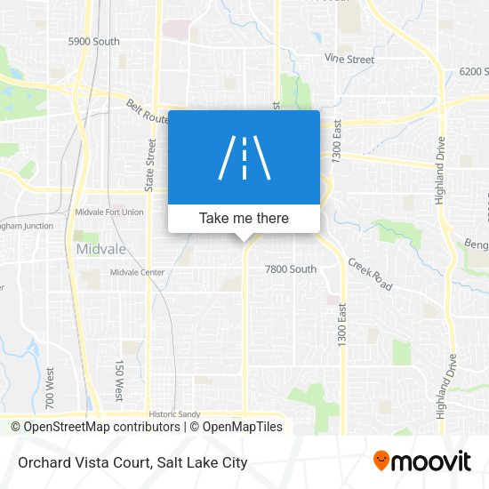 Orchard Vista Court map