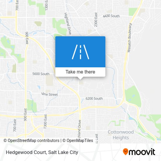 Hedgewood Court map