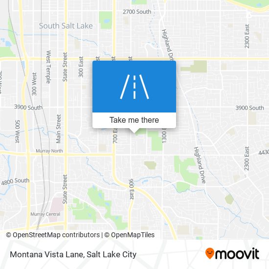 Mapa de Montana Vista Lane