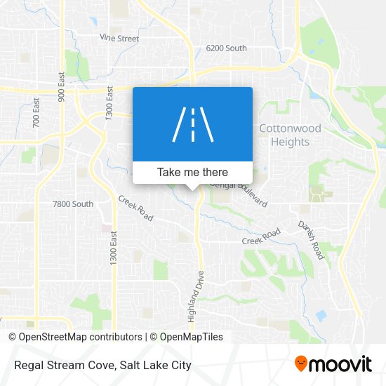 Regal Stream Cove map