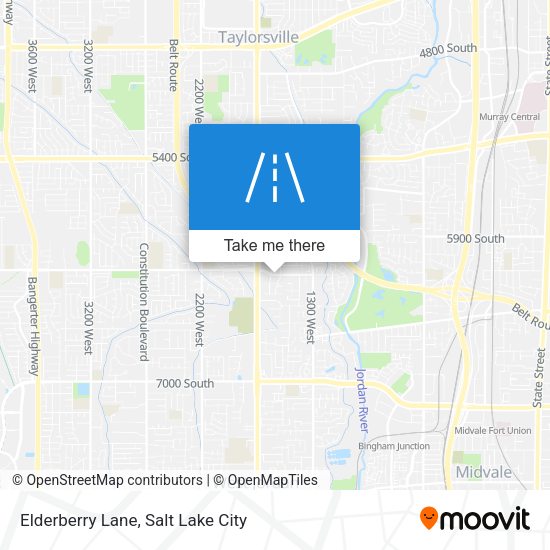 Elderberry Lane map