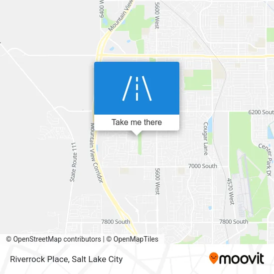 Riverrock Place map