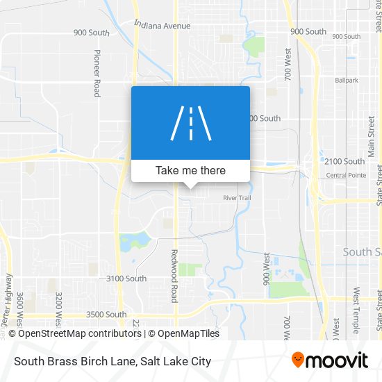 Mapa de South Brass Birch Lane