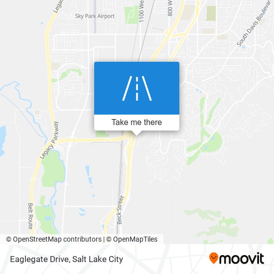 Eaglegate Drive map