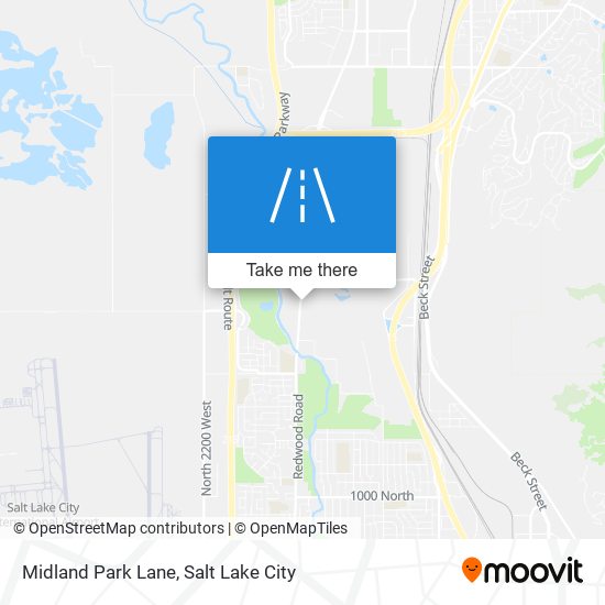 Mapa de Midland Park Lane