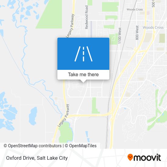 Mapa de Oxford Drive
