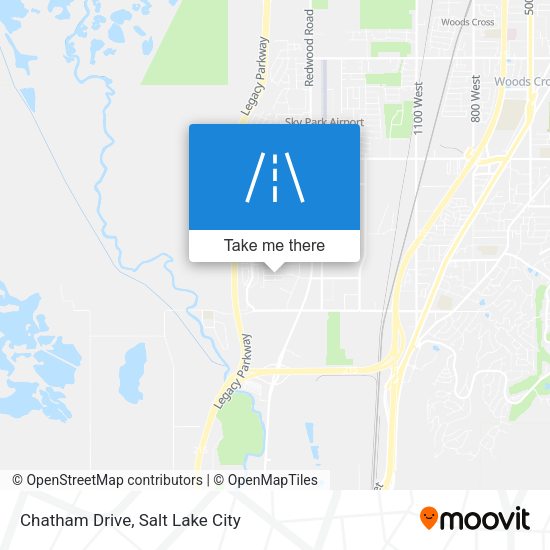 Chatham Drive map