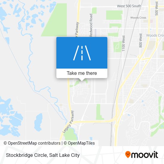 Mapa de Stockbridge Circle