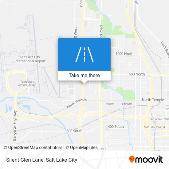Mapa de Silent Glen Lane