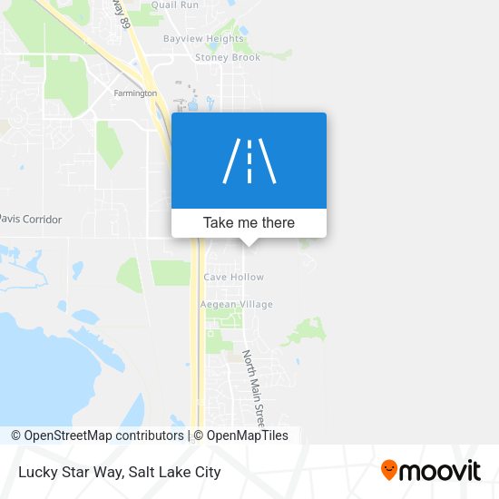 Lucky Star Way map