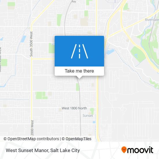 West Sunset Manor map