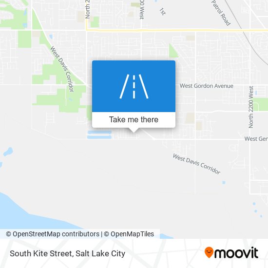 Mapa de South Kite Street