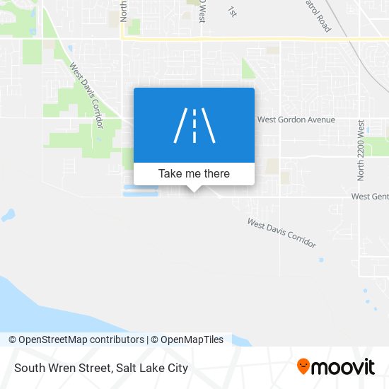 Mapa de South Wren Street
