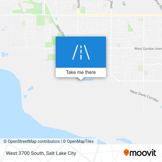 Mapa de West 3700 South