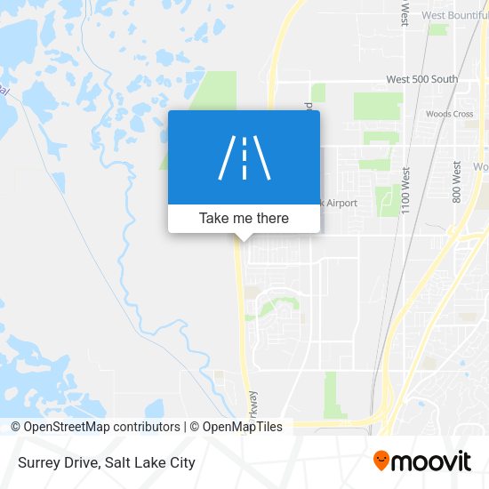 Surrey Drive map