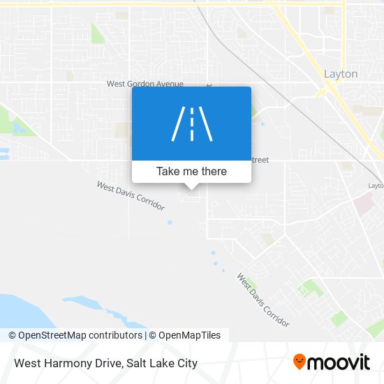 West Harmony Drive map