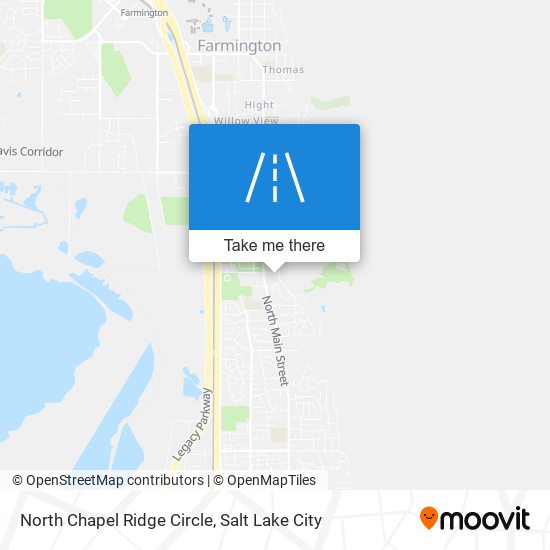 Mapa de North Chapel Ridge Circle