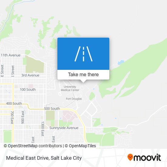 Medical East Drive map