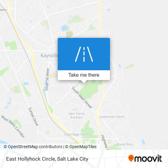 East Hollyhock Circle map