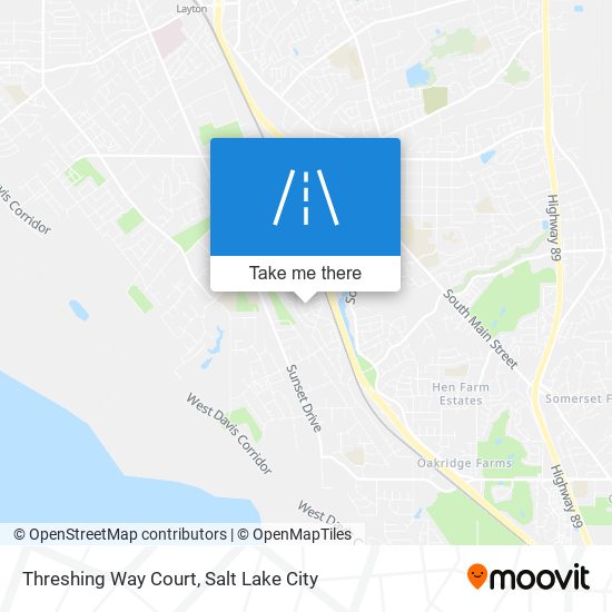 Threshing Way Court map