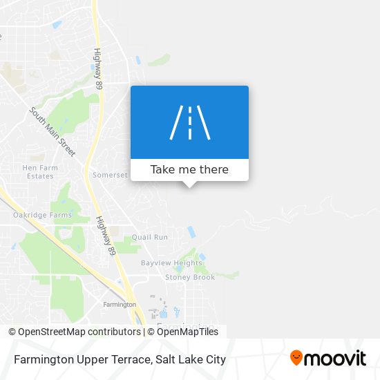 Farmington Upper Terrace map