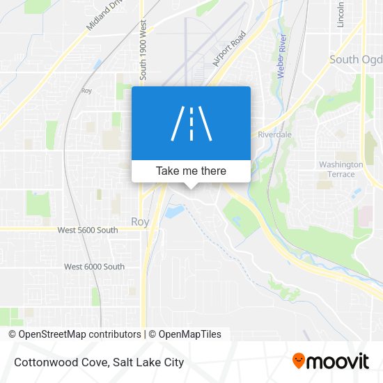 Cottonwood Cove map