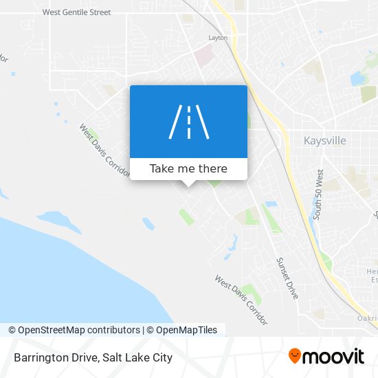 Mapa de Barrington Drive