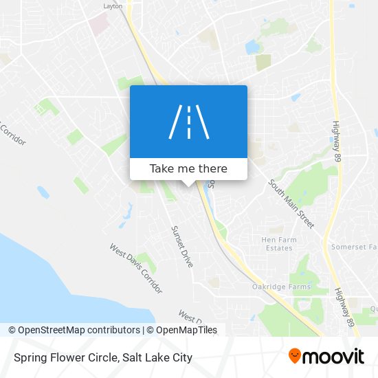 Spring Flower Circle map