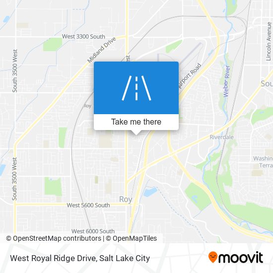 Mapa de West Royal Ridge Drive