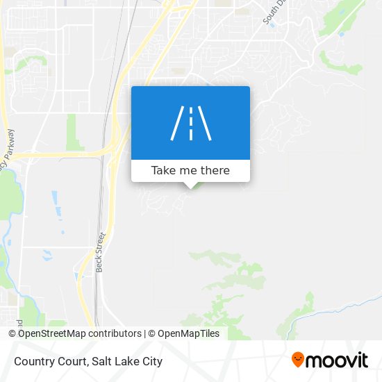 Country Court map