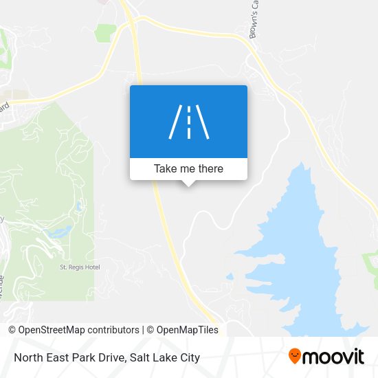 North East Park Drive map