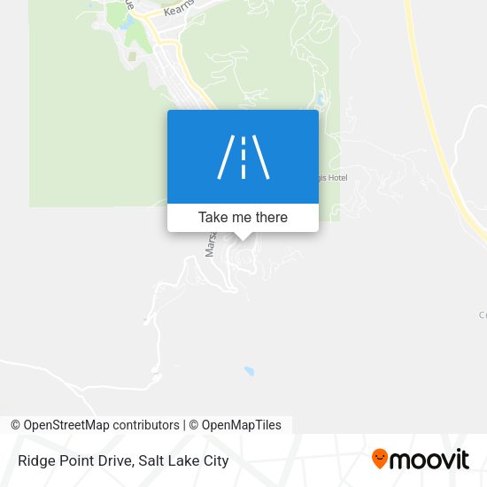 Ridge Point Drive map