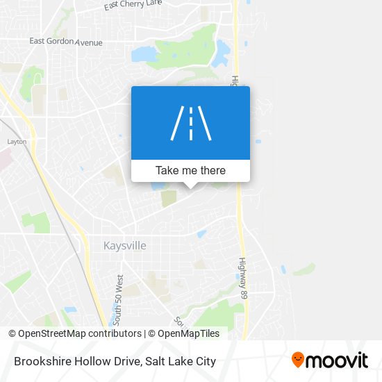 Brookshire Hollow Drive map