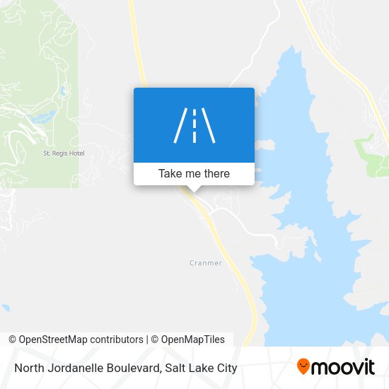 Mapa de North Jordanelle Boulevard