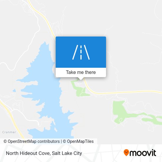 North Hideout Cove map