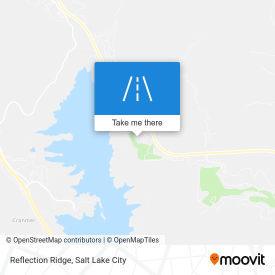 Reflection Ridge map