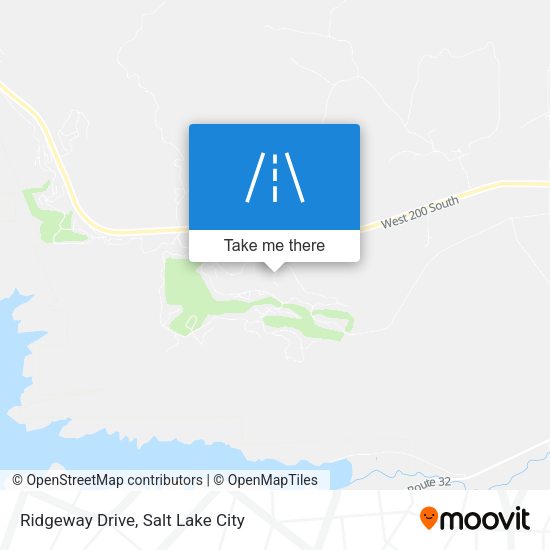Ridgeway Drive map