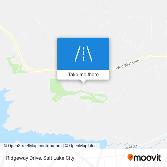 Ridgeway Drive map