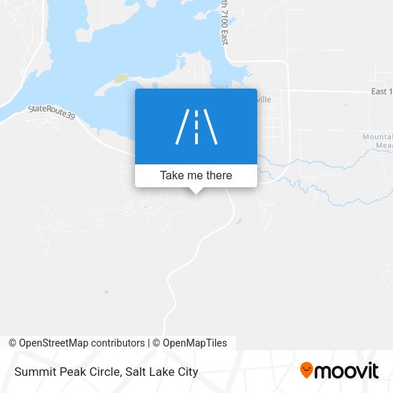 Summit Peak Circle map