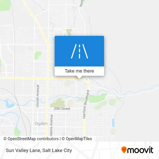 Sun Valley Lane map
