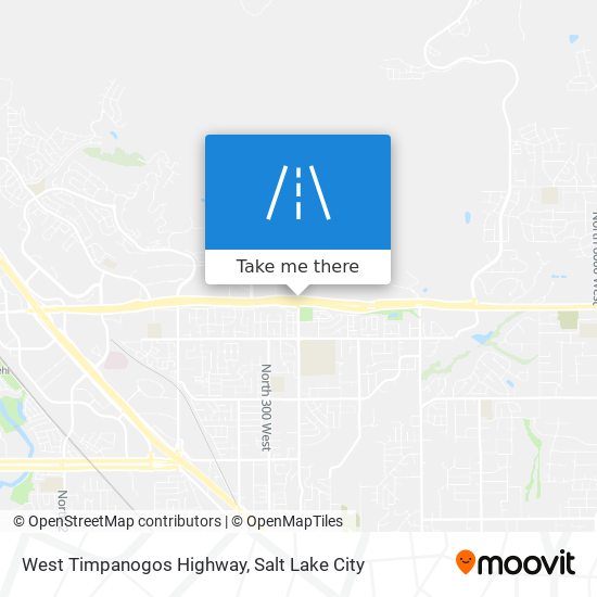 Mapa de West Timpanogos Highway