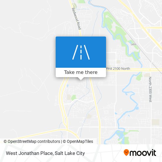 West Jonathan Place map