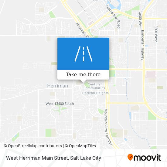 Mapa de West Herriman Main Street