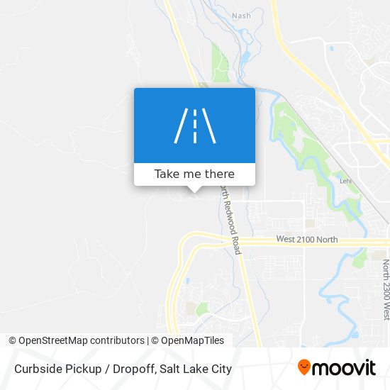 Mapa de Curbside Pickup / Dropoff
