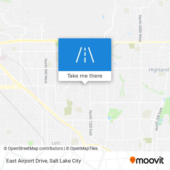 Mapa de East Airport Drive